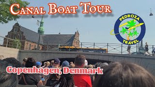 A Canal Boat Cruise in Copenhagen Denmark [upl. by Bully]