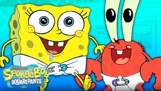 Plankton Turns SpongeBob and Mr Krabs Into Babies 🍼  SpongeBob [upl. by Gault]