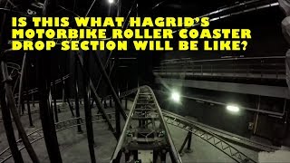 Is this what Hagrids Motorbike Roller Coaster Drop Track Section will look like [upl. by Copland]