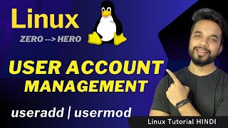 Linux User Account Management  USERADD USERMOD Examples  MPrashant [upl. by Yrailih748]