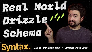 Complex Schema Design with Drizzle ORM  Common Patterns [upl. by Sena]