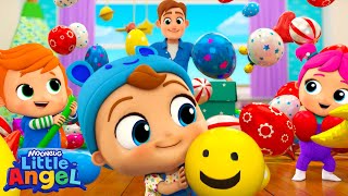 Party Balloon Song  LITTLE ANGEL 😇  Lullabies amp Nursery Rhymes  Baby Sleep Songs [upl. by Bick]