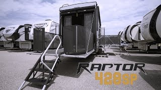 2018 Keystone Raptor Toy Hauler 428SP TerryTown RV Superstore [upl. by Latsirk]