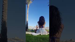 Breathwork by the beautiful zsanettfit 🌬😍🔆breathwork energyhealing meditation yoga healing [upl. by Arihsaj]