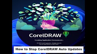 How disable CorelDRAW Auto Updates [upl. by Leipzig]