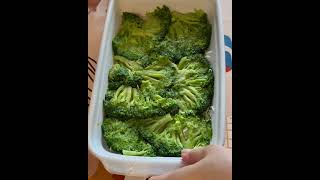 Recette brokoli au four  simple idee avec brocoli [upl. by Akamaozu698]