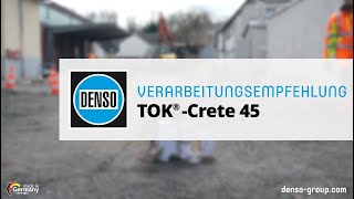 Verarbeitungsempfehlung TOK®Crete 45 [upl. by Pownall774]