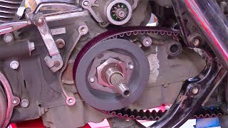 Harley Electra Glide Drive Belt Change Start To Finish ASMR [upl. by Gassman849]