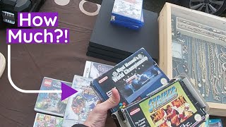 Super Nintendo Gamecube Games amp Trainers At The Car Boot Sale [upl. by Higbee]