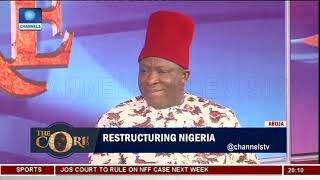 THE CORE CHANNELS TV quotRESTRUCTURING quot WITH KADARIA AHMED quotTO US IN APGA WE FEEL RESTRUCTURING [upl. by Aciram]