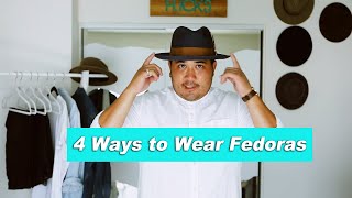 How To Wear Fedoras [upl. by Rubi]