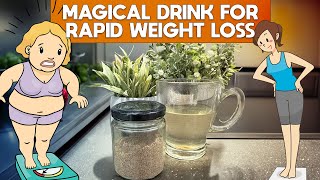 Scientifically Proven Magical Drink For Rapid Weight Loss  DIY at Home  Fat to Fab [upl. by Retloc]