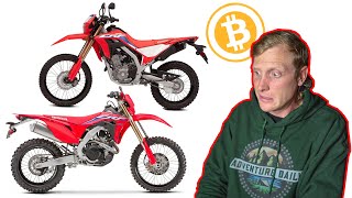 Which Should You Buy CRF300L vs CRF450RL [upl. by Ahsiniuq]