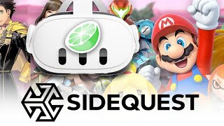 How to Play Nintendo 3DS Games in VR Using SideQuest amp CitraVR [upl. by Ardnasak990]