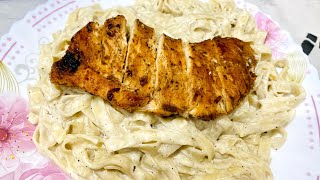 Alfredo Pasta RecipeChicken Alfredo pastaHow to make perfect creamy Alfredo pasta [upl. by Brigid]