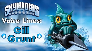 Skylanders Voice Lines Gill Grunt [upl. by Kasper]