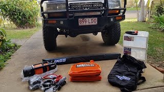 Cape York 2018 4WD Trip Preparations PART 1  Domin8r Winch amp Kings Rear Awning Install [upl. by Fania212]