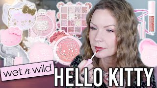 Wet N Wild Hello Kitty Collection  LipglossLeslie [upl. by Niro]