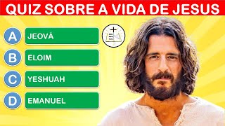 20 PERGUNTAS BÍBLICAS SOBRE JESUS CRISTO  QUIZ BÍBLICO 2 [upl. by Allicsirp]