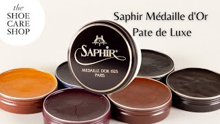 Apply Saphir Médaille dOr Pate de Luxe [upl. by Einahpetse]