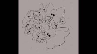 Vivillon sketch speedpaint [upl. by Llahsram853]