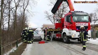 Zwei Pkw kollidieren auf der Kremser Straße in Langenlois [upl. by Lihcox]