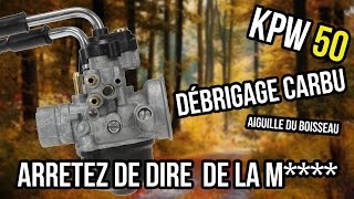 KYMCO KPW 50  Débridage carbu  Arretez de dire nimporte quoi [upl. by Venuti]