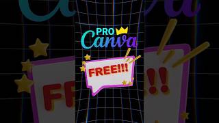 Canva Pro for Free 2024 🤔🤯🔥🔥 canvapro canvapremium canvaproforfree canvaprofree shorts saasyto [upl. by Euqinemod]