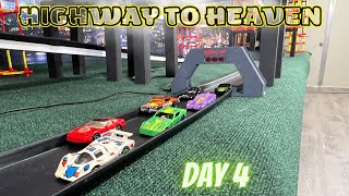 DIECAST CARS RACING  HIGHWAY TO HEAVEN TOURNAMENT DAY 4 [upl. by Jozef]