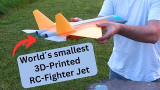 Printing and Flying the JRM01 Junior Mini RC Fighter Jet [upl. by Adnim]