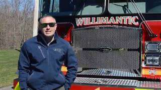 Willimantic CT – EOne 100′ Ladder [upl. by Nilyad]