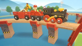 Brio World Eisenbahn Wasserwelt InselBrücken 🌉 Kinderspiele Stars deutsch [upl. by Warfore]