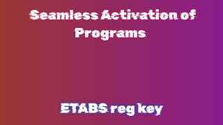 ETABS Download and Install StepbyStep Guide [upl. by Attiuqihc]