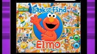 Sesame Street quotLook and Find Elmo on Sesame Streetquot App Preview [upl. by Oskar]