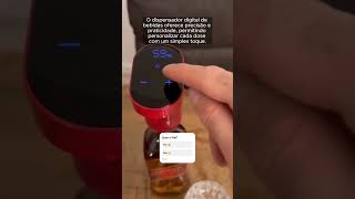 O dispensador digital de bebidas oferece precisão e praticidade permitindo personalizar [upl. by Atsyrt]