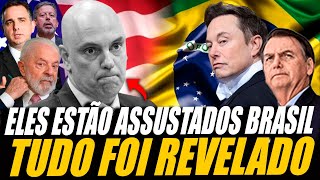 ACONTECEU AGORA ELON MISK ACABOU DE REVELAR DOCUMENTOS de Morais e Lula ELES VÃO TENTAR FUGIR [upl. by Rieger]