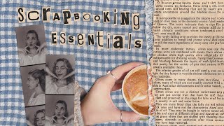 Musthave Scrapbooking Essentials To Get Started [upl. by Oberstone]