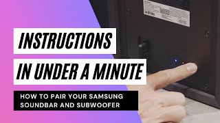 How to Connect a Soundbar to your Samsung TV [upl. by Stace162]