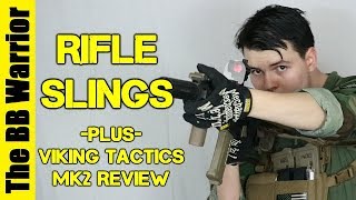 The BEST way to use a Two Point Sling for Airsoft  Viking Tactics Sling Review [upl. by Arymat]