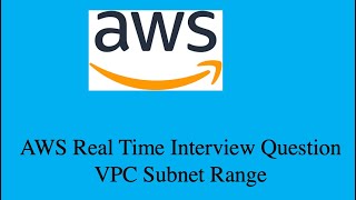 AWS  What is the minimum subnet CIDR range in VPC [upl. by Lah]