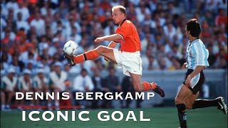 Dennis Bergkamp iconic goal [upl. by Lasorella]