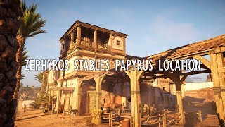 Zephyros Stables Papyrus Location [upl. by Cayser]