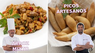 PICOS ARTESANOS y ARROZ MIXTO con Joseba y Karlos Arguiñano [upl. by Suhploda]