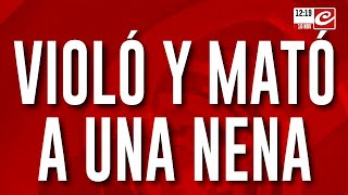 La esperó a la salida de la escuela la violó y la mató de ocho puñaladas [upl. by Ocinom113]