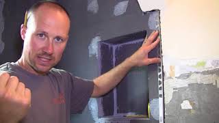 How to Tile a Bathroom 17 Tile Edging [upl. by Shaver]