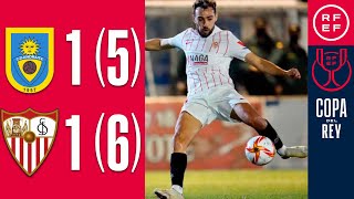 RESUMEN  CE Andratx 11 56 Sevilla FC  Copa del Rey  Segunda Eliminatoria [upl. by Miko284]