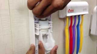 AUTUS TOOTHPASTE DISPENSER INSTALLATION DEMO [upl. by Anirak]