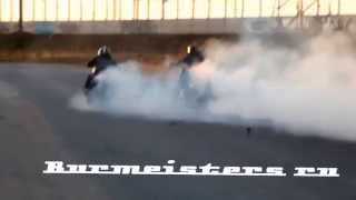 Yamaha xv1700 warrior burnout [upl. by Landis]