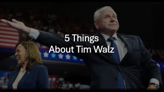 5 Things You Should Know About Tim Walz in 90 Seconds [upl. by Lyrehc]