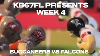 BUCCANEERS VS FALCONS KB67FL S2 WEEK 4  Full Electric Football Game americanfootball nfl games [upl. by Oned]